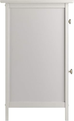 Miniatura 33 de Winsome Eugene - Mesita decorativa, color natural Marrón,Espresso,Natural,Blanco