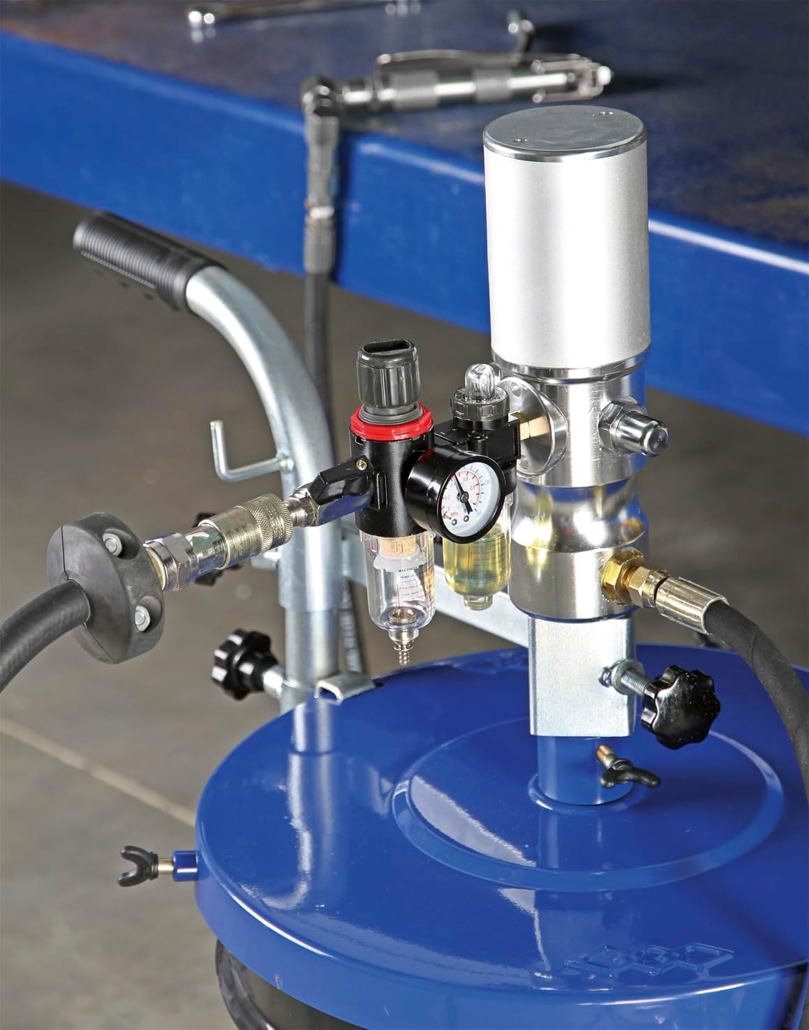 Sealey Ak453X Grease Pump Air Operated 50Kg