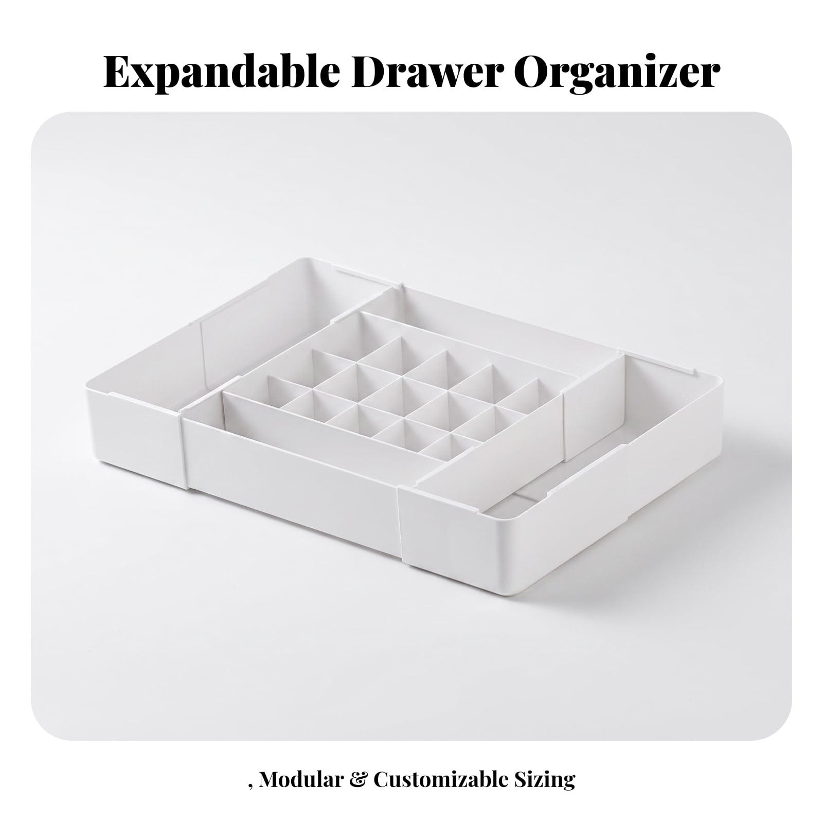 Divisor Cajones lescópico Lavable, style to 2, 9 Cm