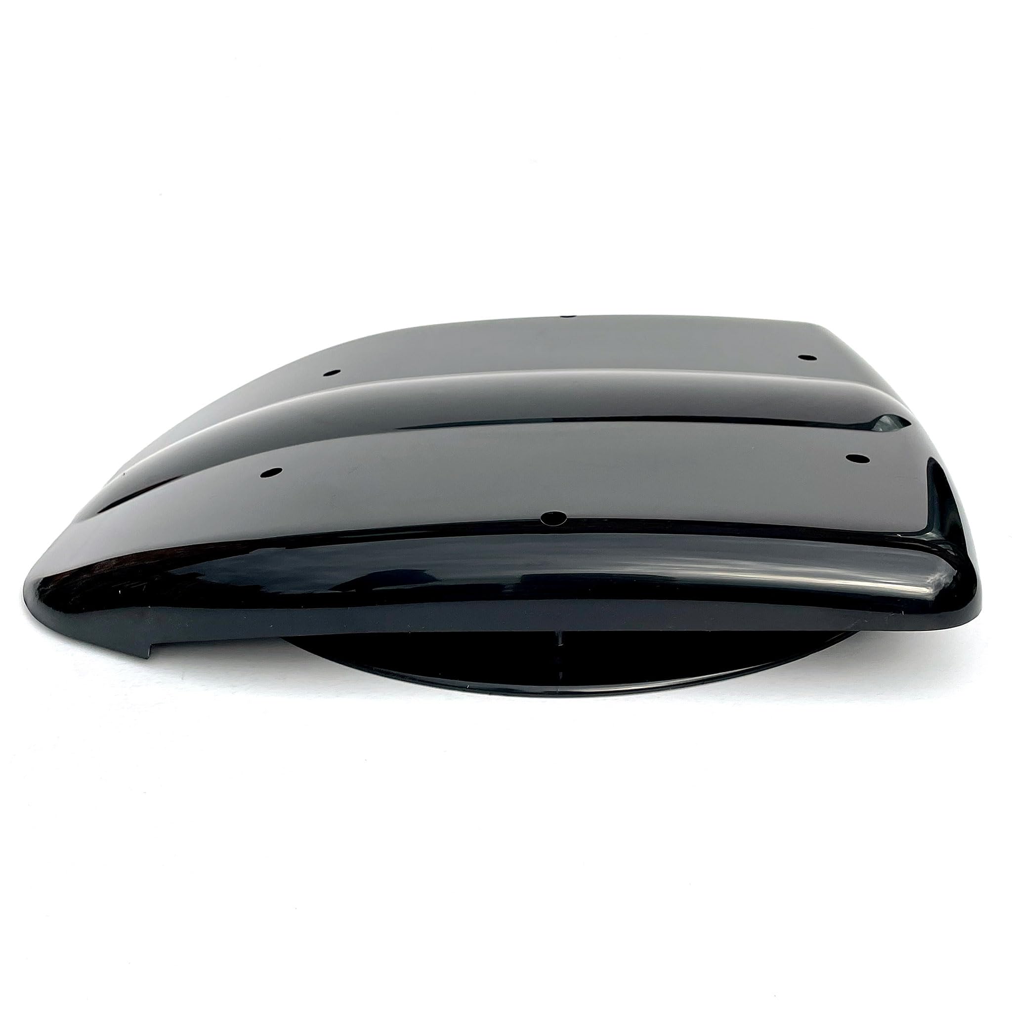 ICC Low Profile Van Roof Vent - Ventilación motorizada para Van Bus Car Horse Dog Van Van Versión Negra