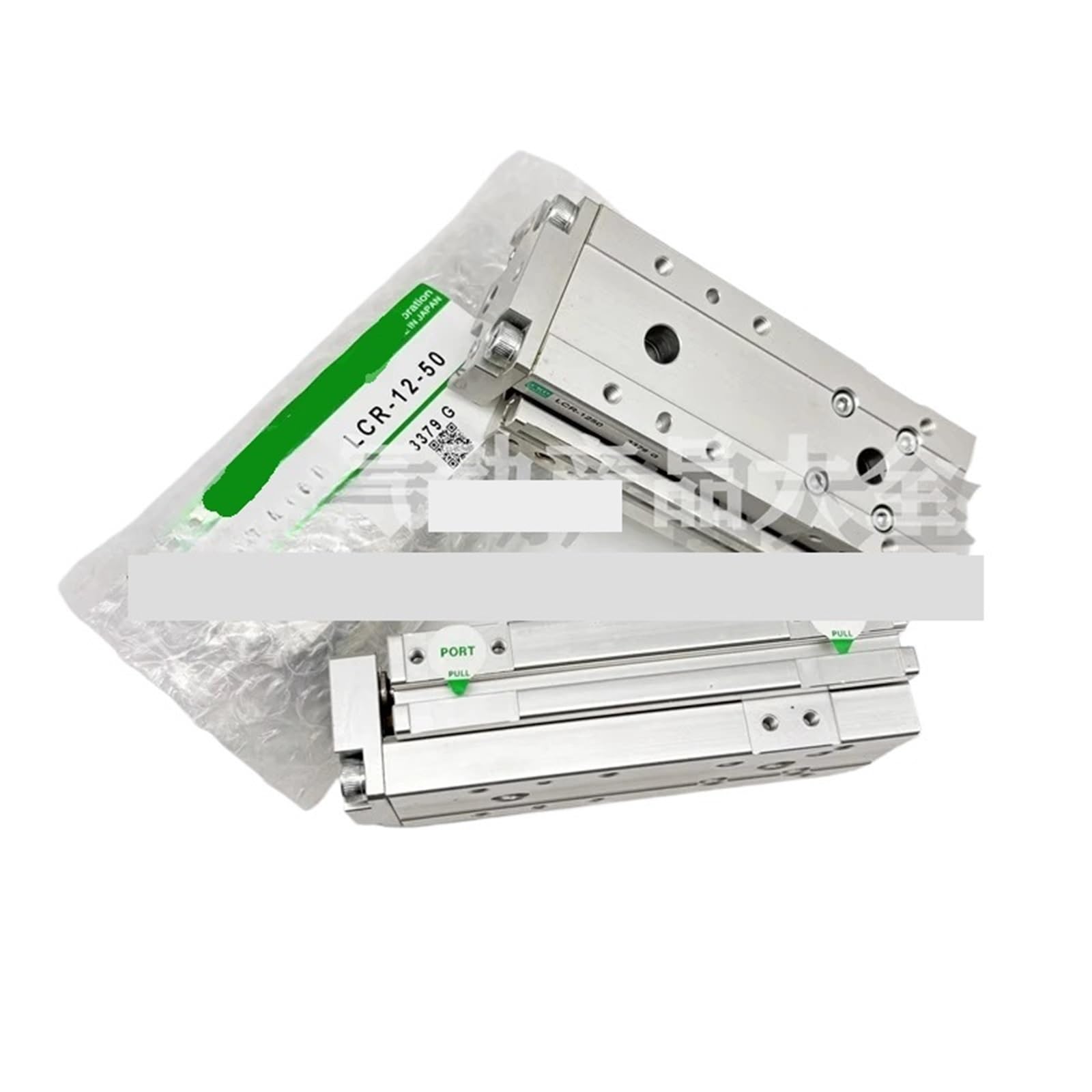 Cylindre coulissant LCR-820 pneumatique avec double tige de guidage 20mm