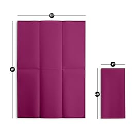 Linen-Feel Purple Paper Napkins - Decorative Cloth-Like Disposable Dinner Napkins - Soft And Absorbent. For Kitchen, Party, Wedding, Bathroom Or Any Occasion. (Pack of 100)