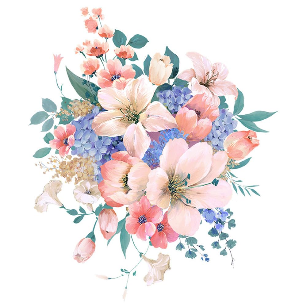 Sticker Salle De Bain Feuilles Tropicales