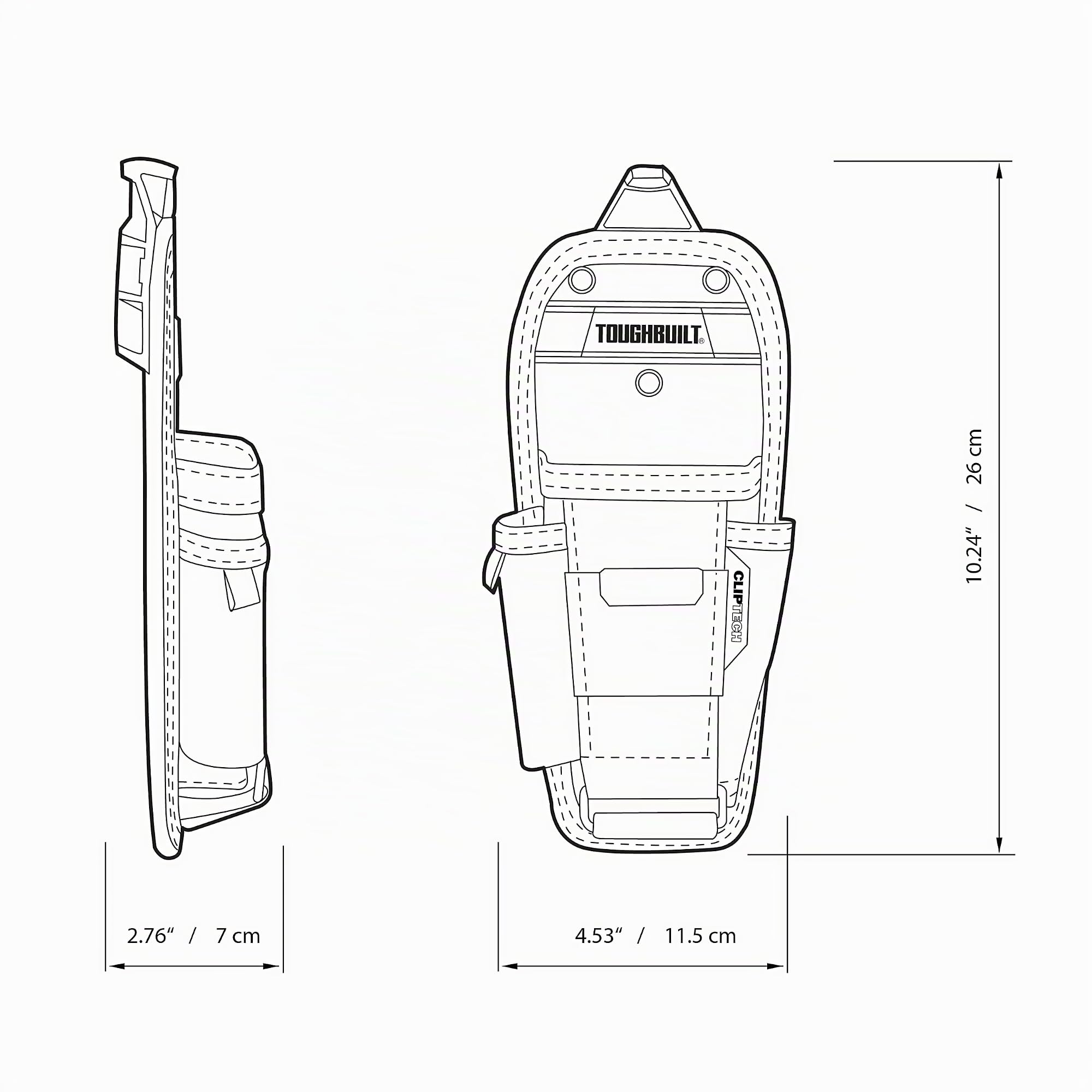 Bolso ALICATES (Mediano) TB-CT-35-M Tough Built
