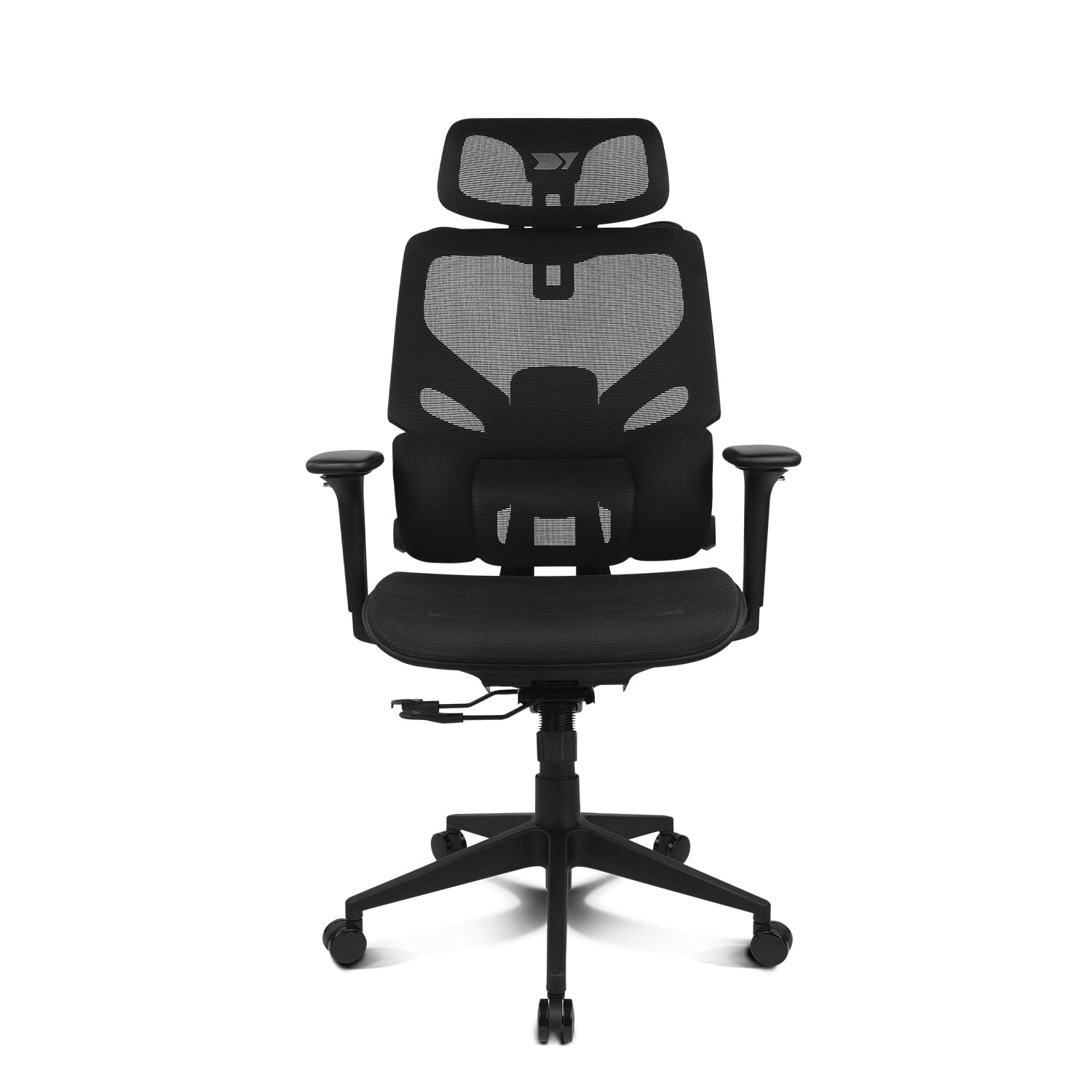 DRIFT GAMING DRAIR400 – Silla Gaming Profesional en Malla, reposabrazos 4D Acolchados, pistón Clase 4, giratoria e inclinable, Cojines Lumbar y Cervical Integrados, Negro