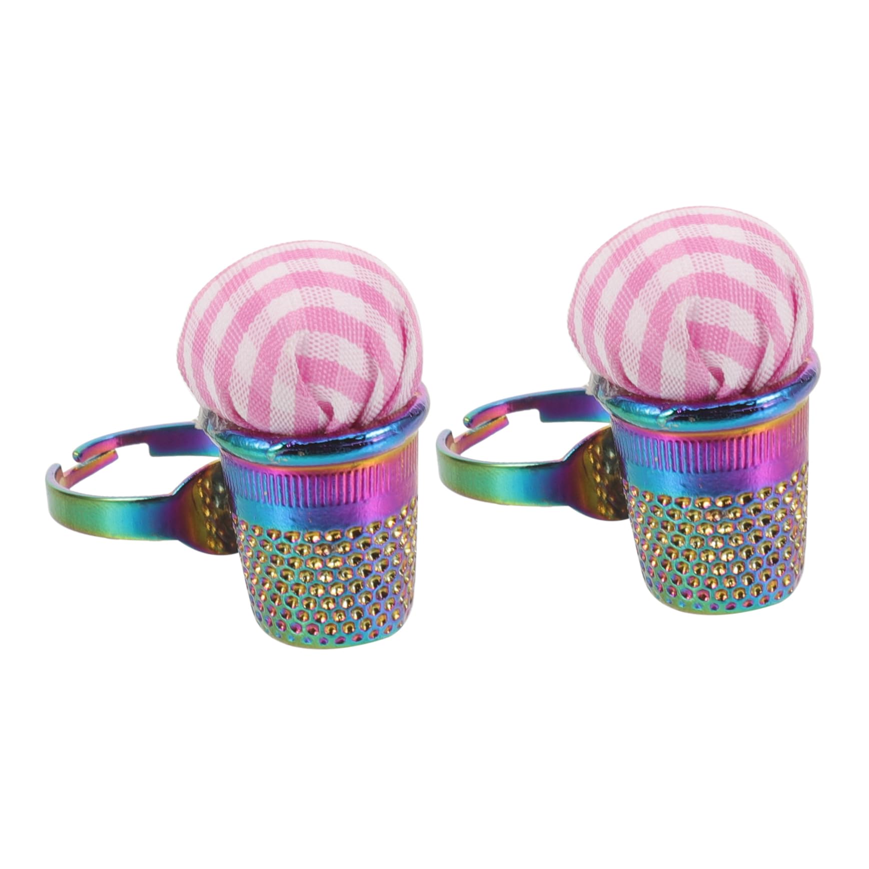 STOBOK 2pcs Stitch Needle Pad Alloy Multifunction Pointer