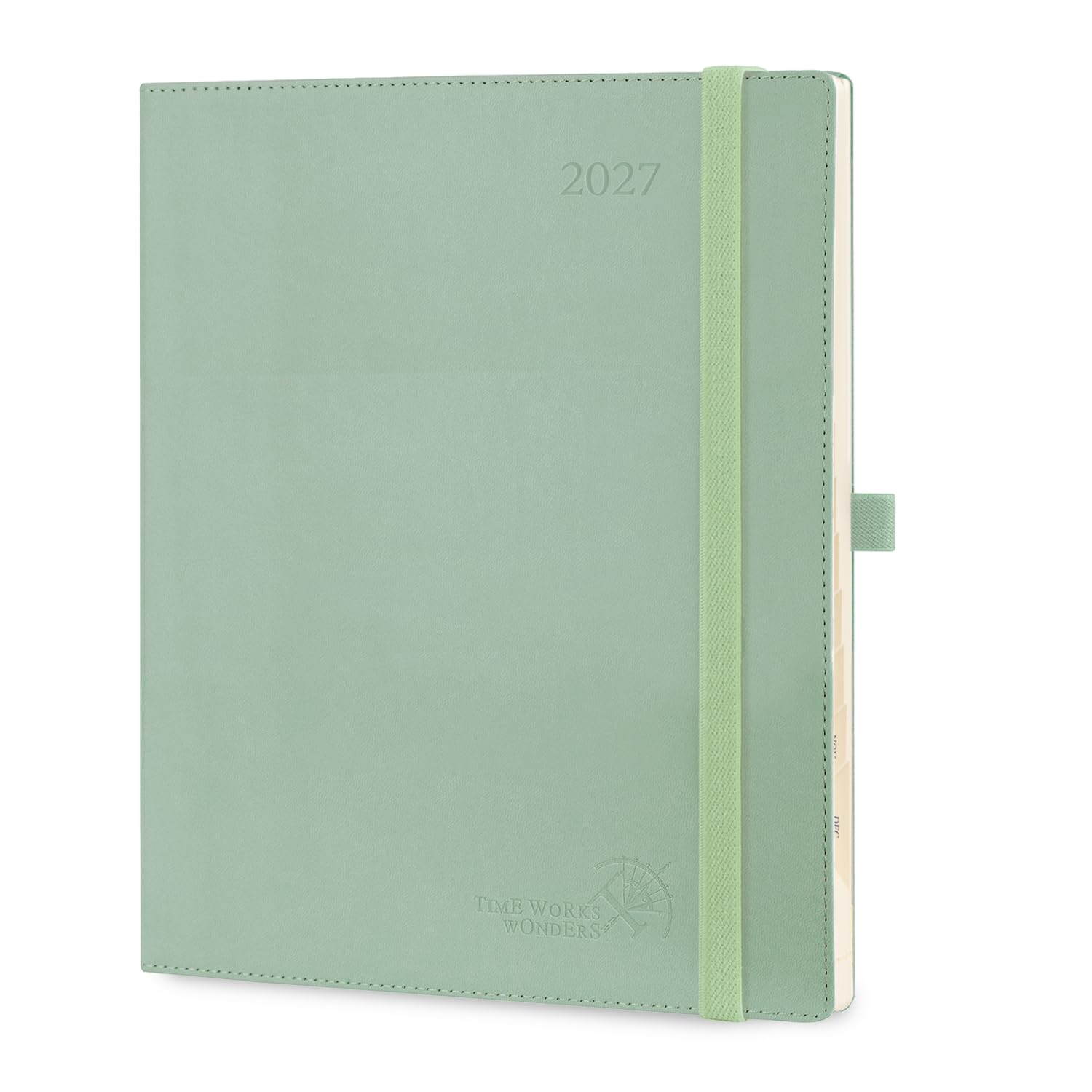 POPRUN 2027 Planner, Large-8.5" x 10.5", Weekly &amp; Monthly Appointment Book