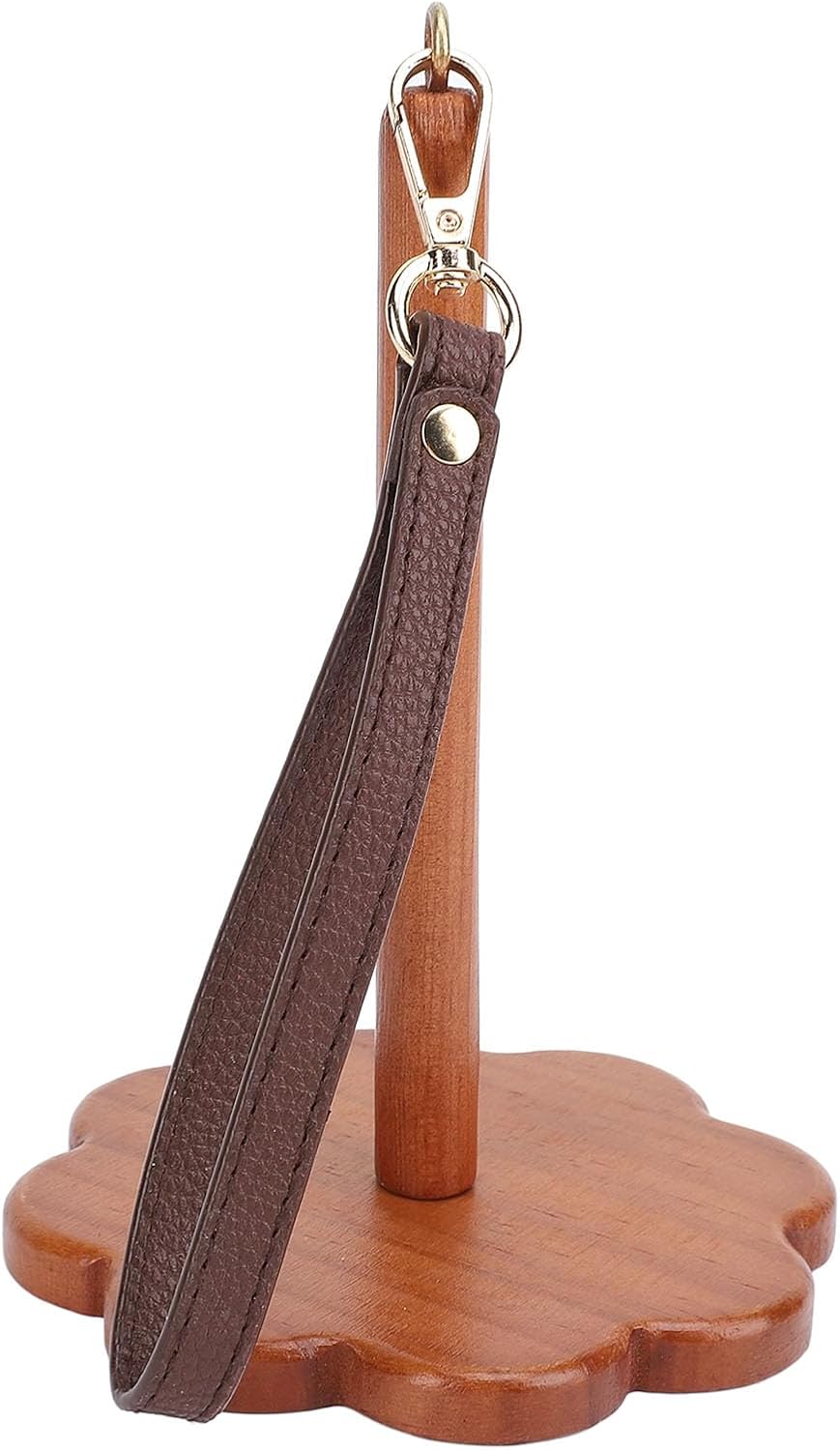 Pilipane Wrist Yarn Holder Wooden Portable Wrist Yarn Organizer Stand Carrier for Craft Lover Effortless Knitting Anytime Anywhere Prevent Thoughtful Gift image 5
