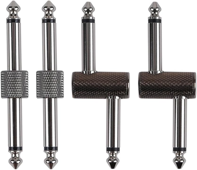 Rayzm Guitar Patch Cable, 6.35mm Angled Instrument Jumper