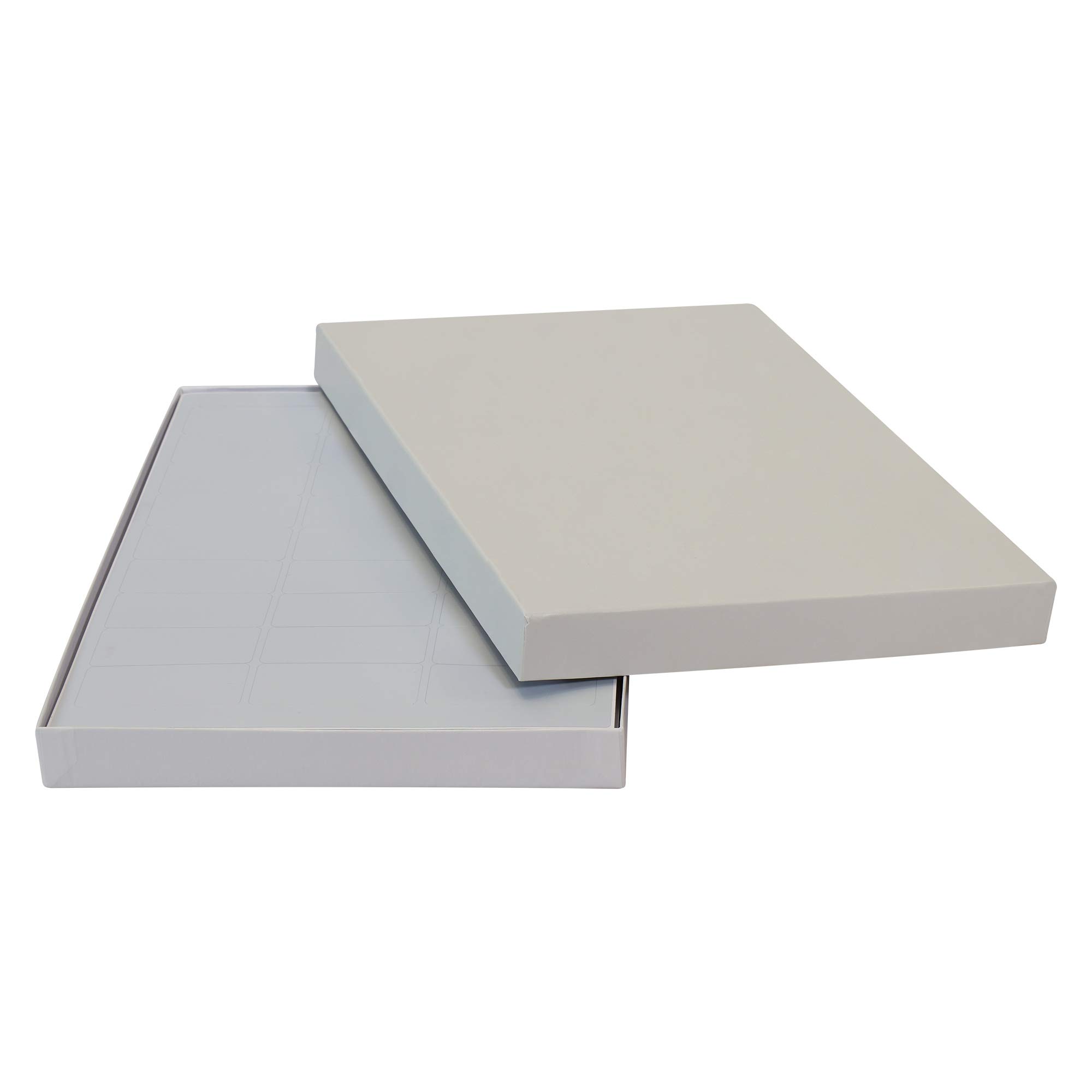 Labelident Wetterfeste Folienetiketten auf A4 Bogen, silber - 63,5 x 29,6 mm - 2.700 Polyester Etiketten auf 100 Bogen, selbstklebende PET Etiketten, matt, Typenschild-Aufkleber