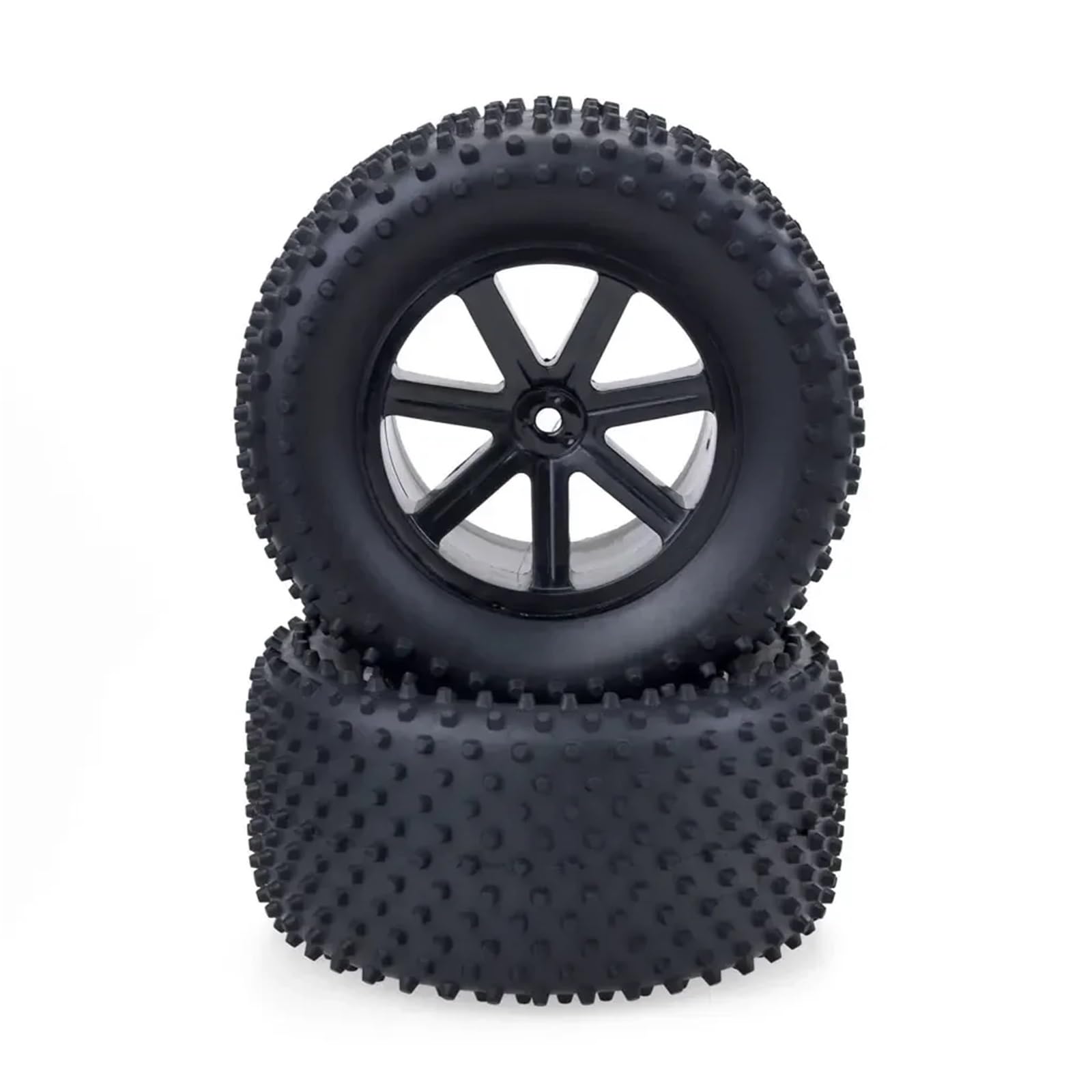 para HSP para Desert 1/10 4 Uds 102MM Llanta Esponja Goma Ruedas Neumáticos 46mm Hub Hex RC Coche Todoterreno Camión Modelo Accesorio Modificado RC Rueda Neumáticos