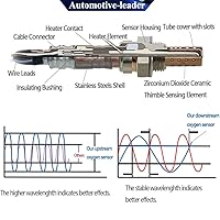 Vista 7 de 234-9109 Sensor de relación de combustible de aire ascendente Reemplazo del sensor de oxígeno O2 para Subaru Impreza 2.0L 2012-2014, XV Crosstrek