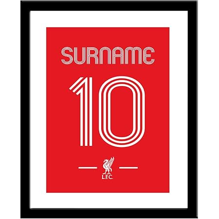 personalised liverpool shirt