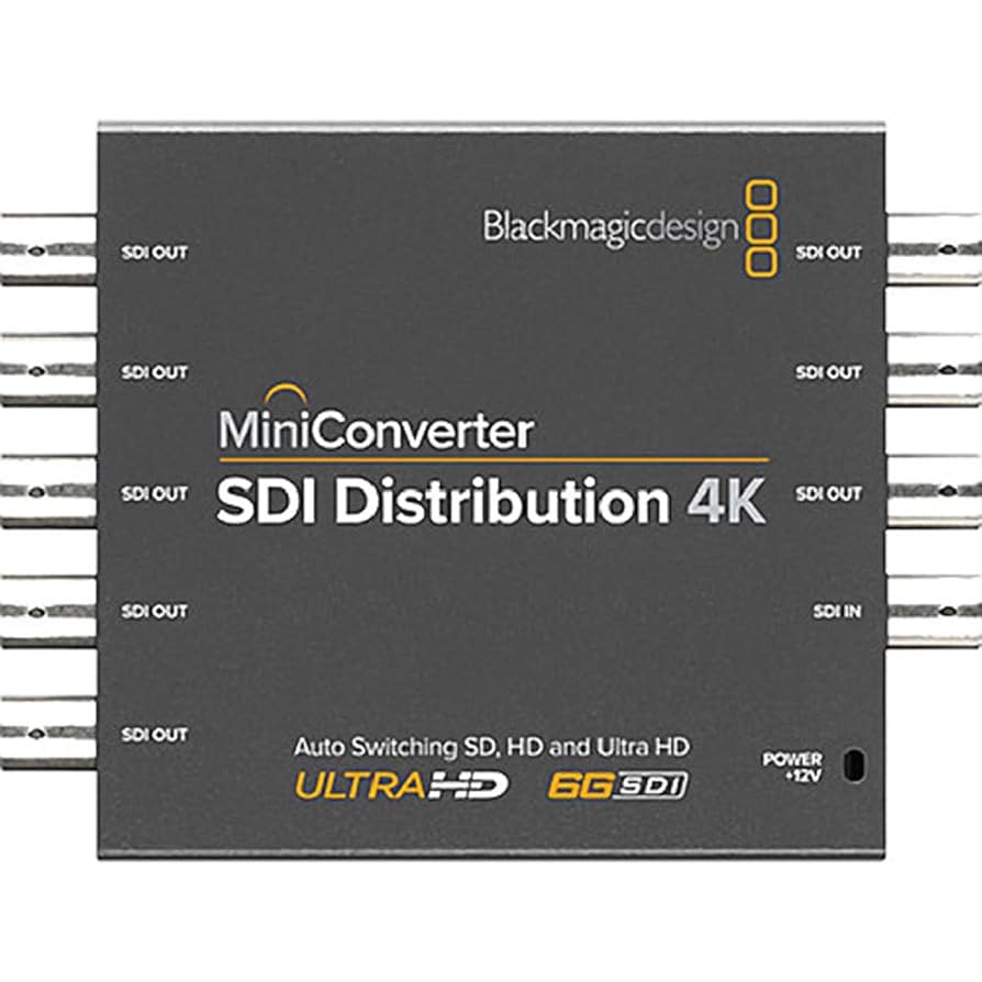 その他 Blackmagic SDI Distribution 4K Amazon.com: Blackmagic Design Mini Converter SDI