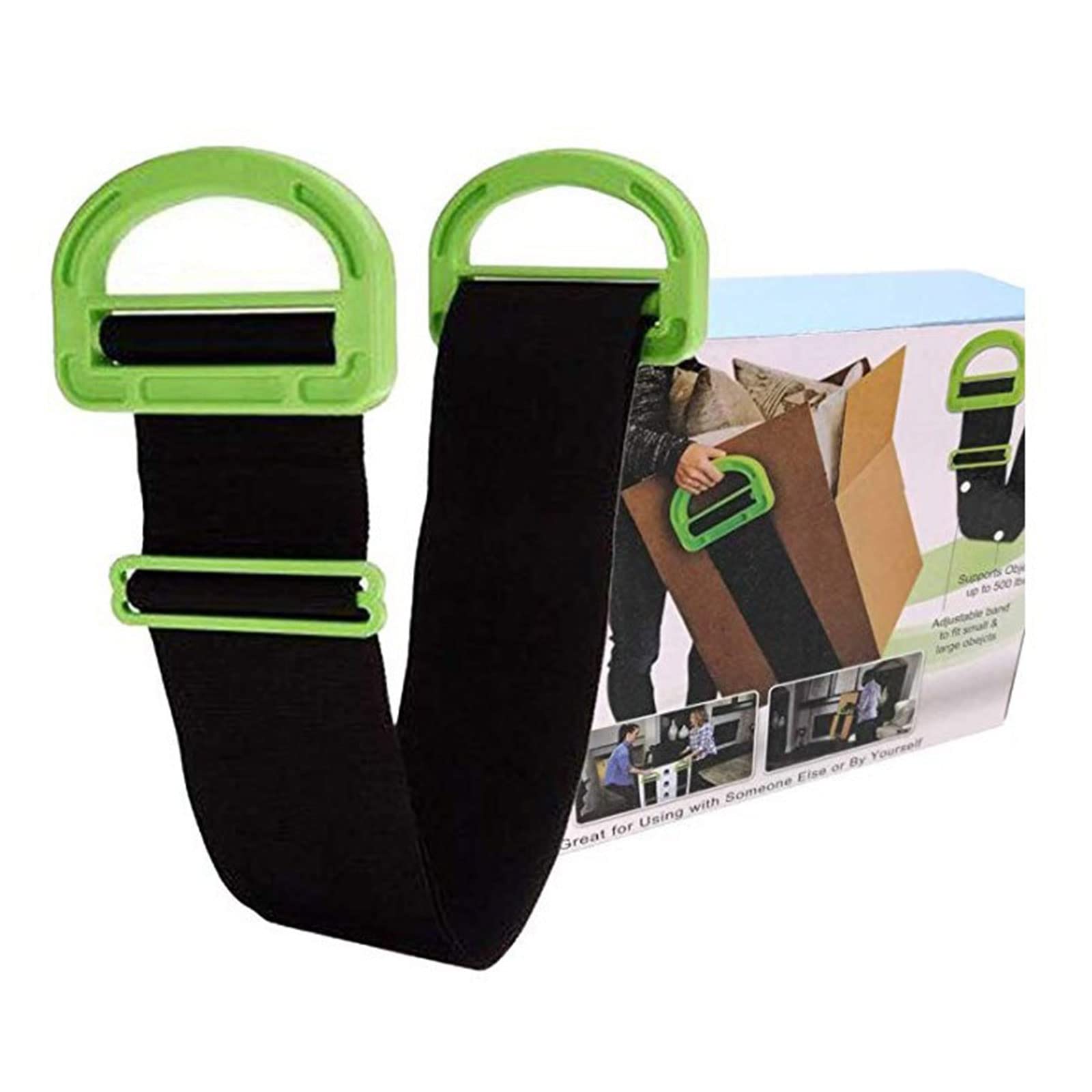 VOCUE Adjustable Moving and Lifting Straps Furniture Boxes Mattress Straps Team Straps Lifting Moving Straps for Box Firewood