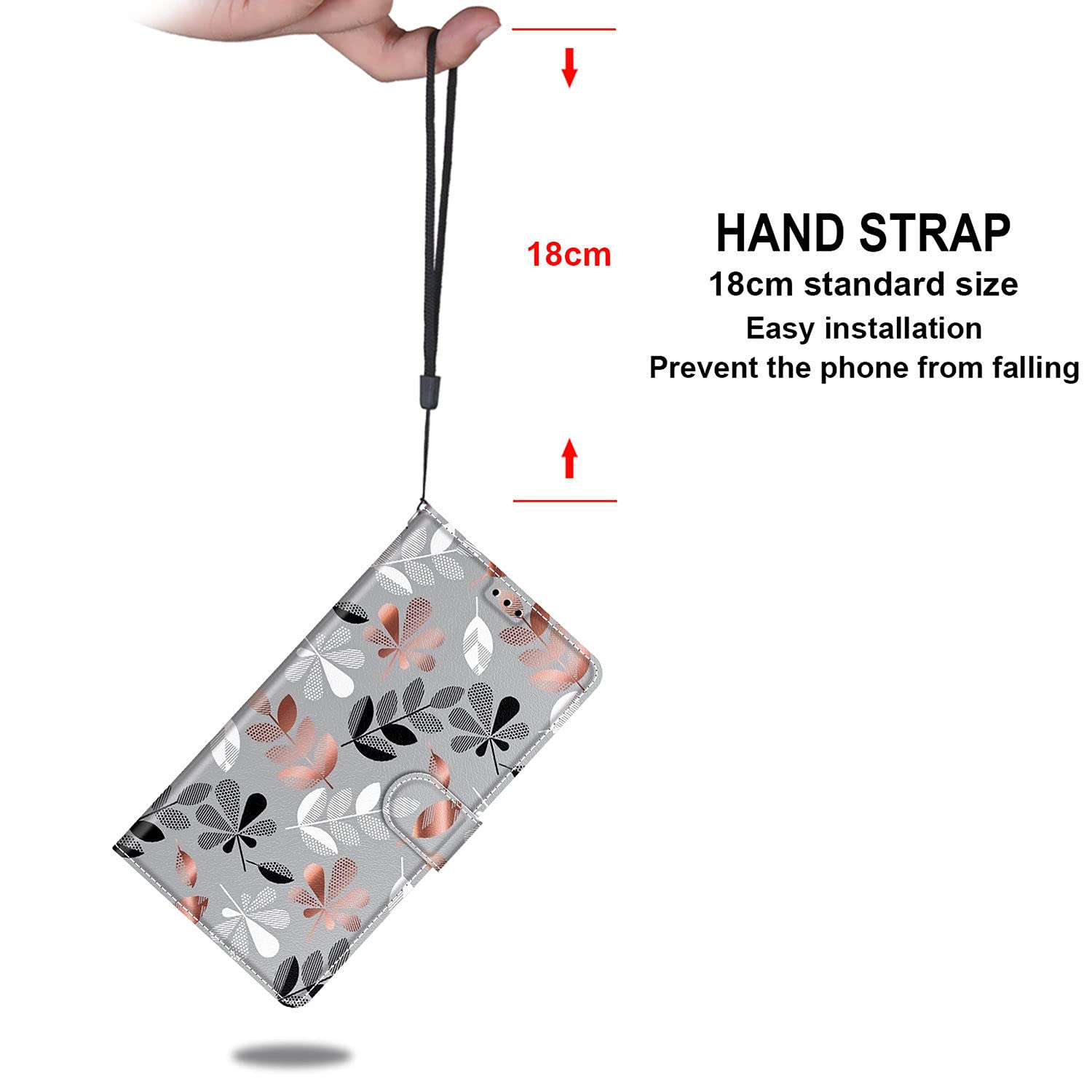 Shorogyt For IPhone 11 Wallet Case With Card Holder, Designer Space Pattern - View #8