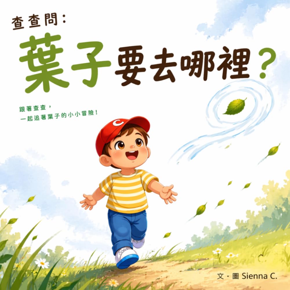 查查問：葉子要去哪裡？ Cha Cha and the Dancing Leaf: Traditional Chinese Edition – 繁體中文繪本