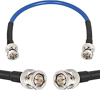 Vista 1 de XRDS -RF Cable SDI 12G de 1 pie, cables de video SDI 3G/6G/12G 75ohm BNC Cable macho soporta HD-SDI/3G/6G-SDI/4K/8K para convertidor de cámara
