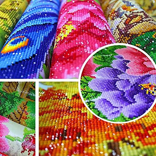 Diypainting DIYDECOR001 Diy 5D Diamond Painting By Number Kits For Adults And Kids Red Truck 16X20 Painting Cross Stitch thumb #3