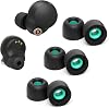 Memory Foam Eartips Ear Buds for Sony WF-1000XM4, Ear Tips Replacement Sony Ear Piece Foam Tips for WF-1000XM4 Fit Charging CaseMatt Surface, 3 Pairs, M