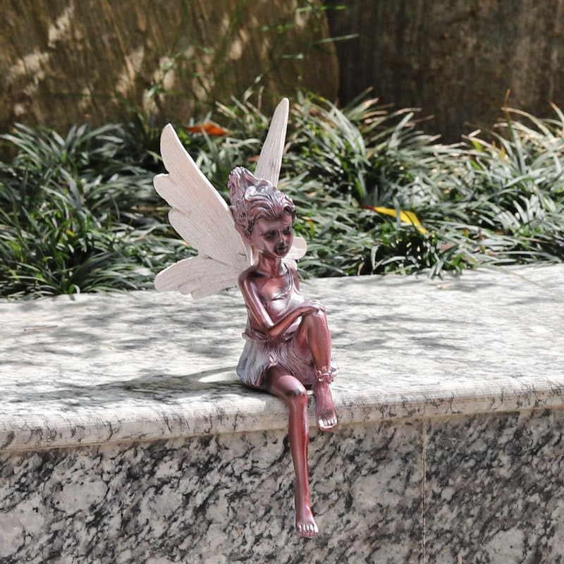 Amazon.co.jp: 【Russelloko】ガーデンオーナメント 妖精 2種