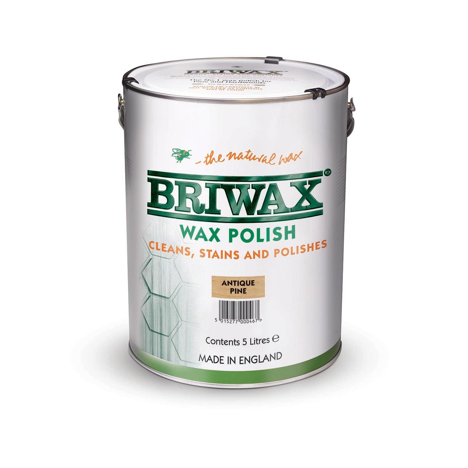 Briwax Wax Polish Antique Pine 5ltr