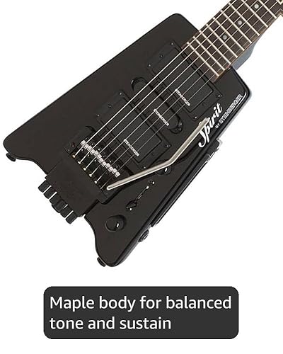 Amazon.com: Steinberger Spirit GT PRO Deluxe, Black with Bag