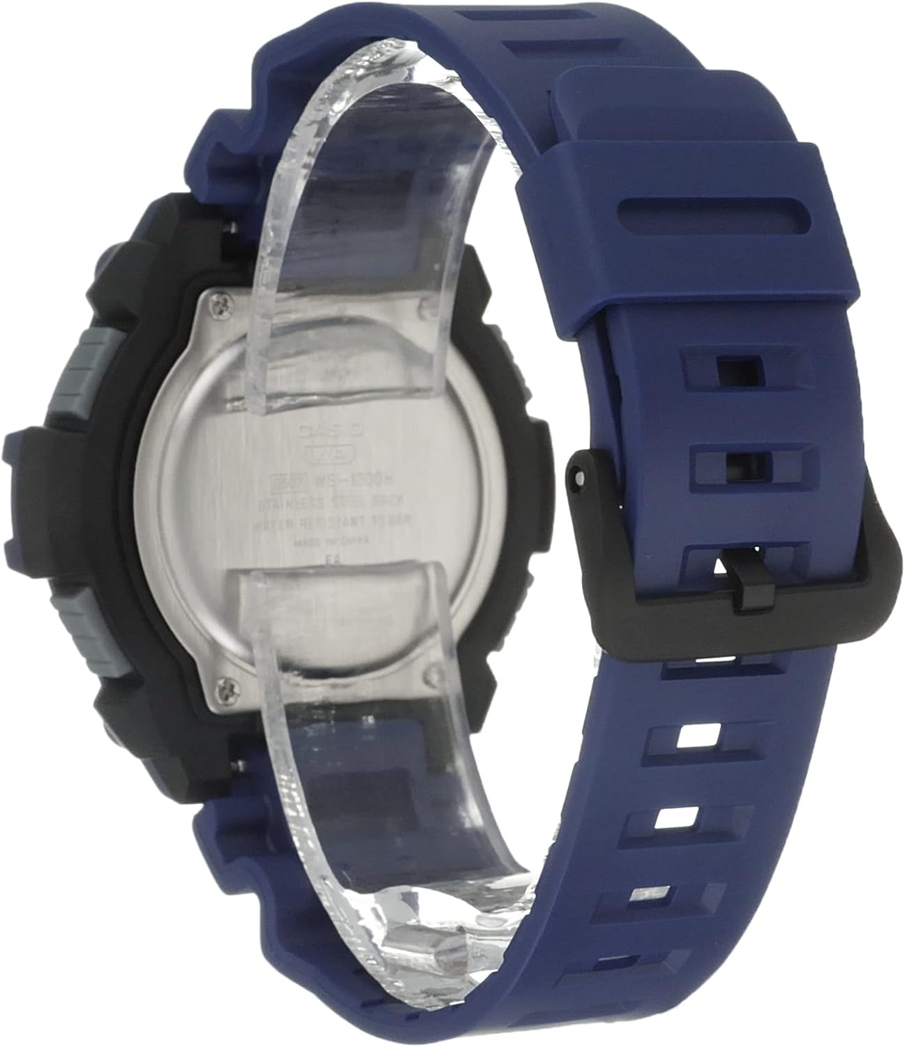 Miniatura 3 de Casio Tide Graph Moon Phase - Reloj deportivo para hombre con iluminador Modelo WS-1300H-2AV azul Azul Digital