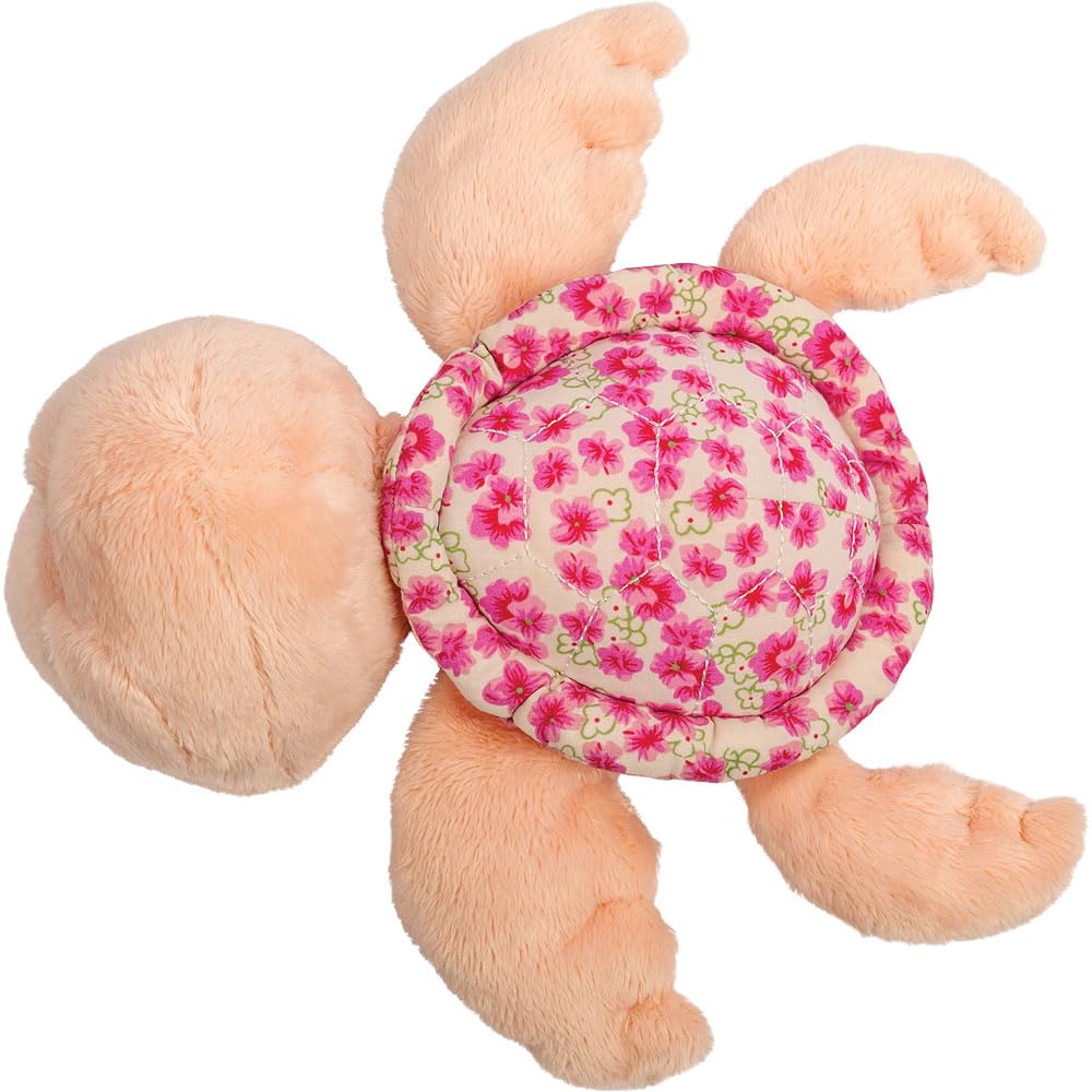 Suki Gifts Schildkröte Yuna – Plüschtier Mit Jeans-Panzer, 25,4 Cm, Pink, Aus Weichem Caress-Material