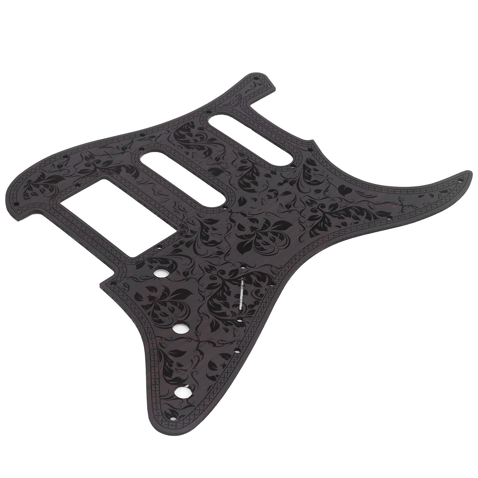 Pickguard do gitary elektrycznej z palisandru 11 otworów na śruby wymienna płyta tylna płyta chroniąca przed zarysowaniem do dekoracji zabezpieczającej gitarę elektryczną i basową