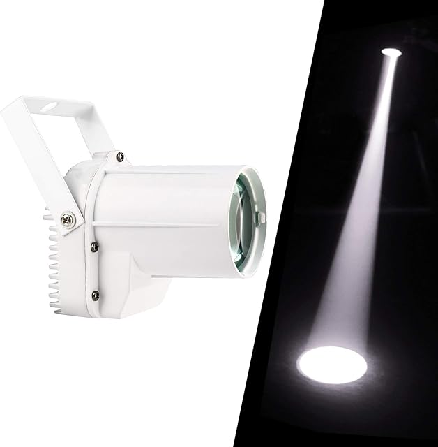Led Pinspot,3w White Led Spot Light, Use For Mirror Ball, Window Display In Boutique, Disco, Ballroom, KTV, Bar,Club, Party, Wedding