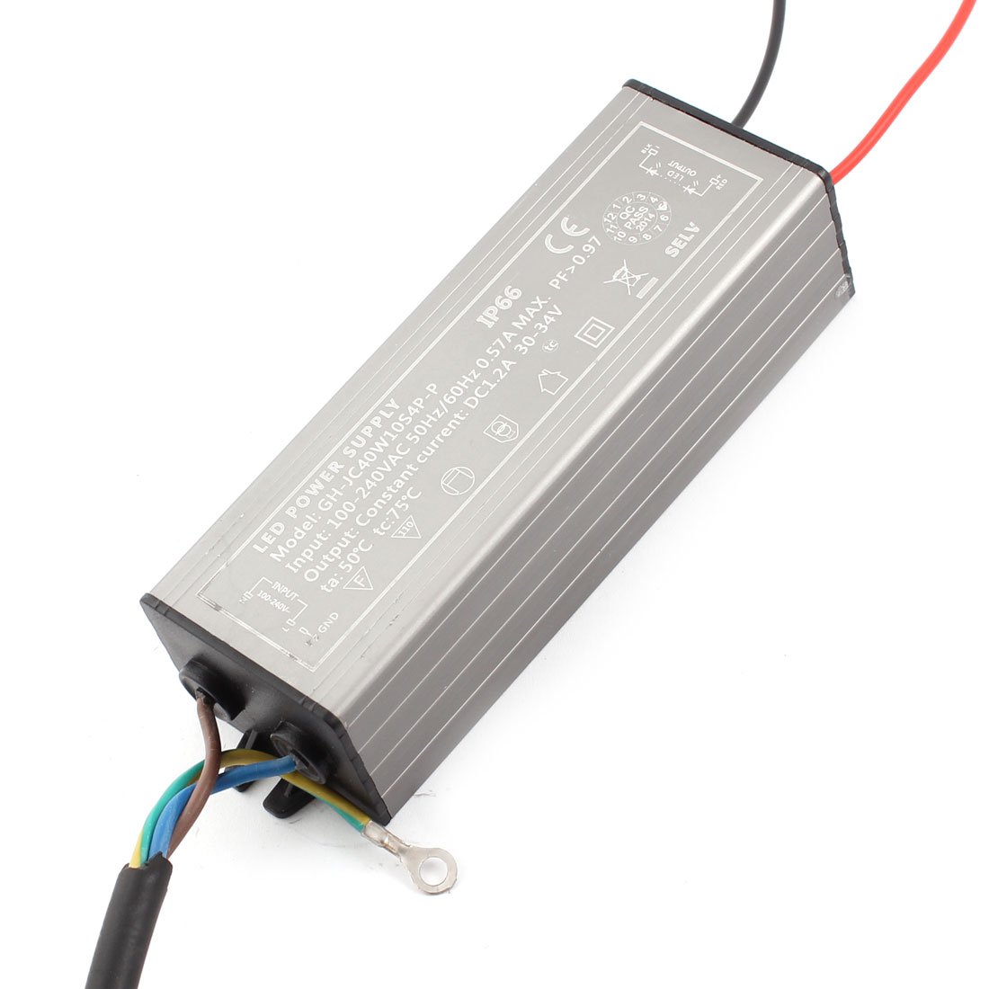 Ruilogod AC 100-240V DC 30-34V 1.2A 40W Waterproof Power Supply for LED Light (id: 40c 3db 1a9 d0e 770