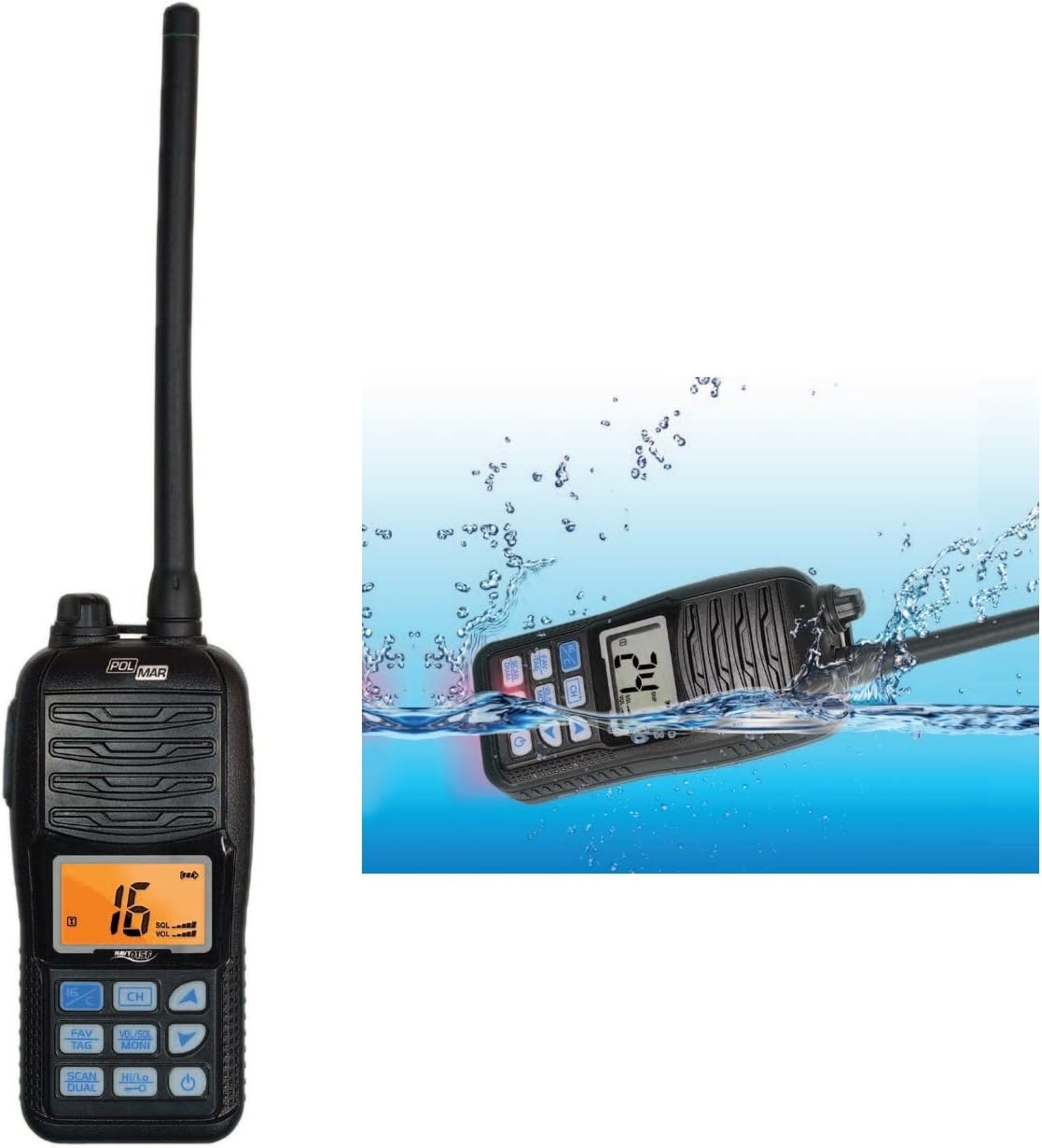 radio vhf per kayak