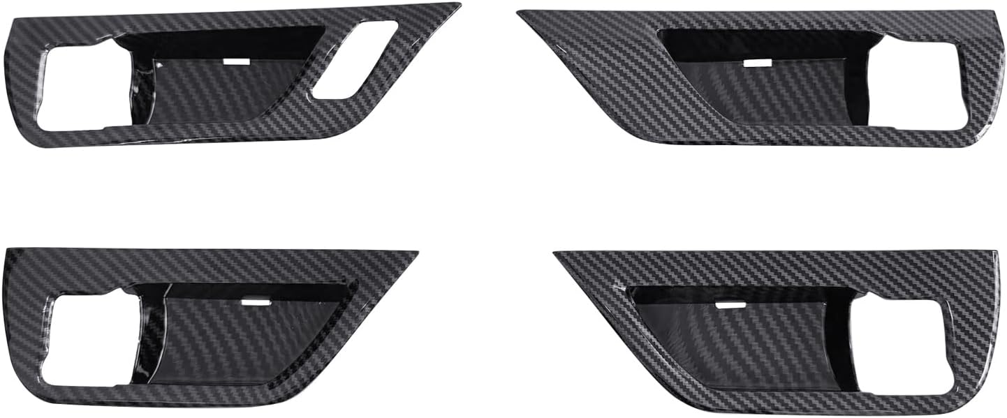 HIGH FLYING 2024 2025 2026 for Toyota Grand Highlander Car Interior Accessories Center Console A/C Vent Decora Overlays Cover Trim ABS (Inner Handle Bowl with Button)