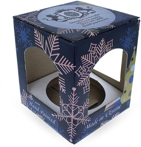 Miniatura 9 de Budapest Parliament - Adorno navideño de bola de cristal de Hungría, 4 pulgadas