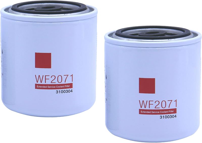 Filtro de líquido de arrefecimento BAIZHIHUA WF2071 para motores Cummins e CAT – 2 unidades