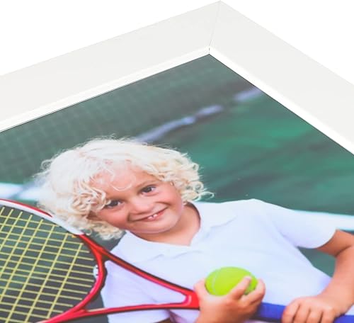 Miniatura 4 de ArtToFrames Marco de fotos blanco de 16 x 24 pulgadas, paquete de 5, este marco de póster de MDF personalizado de 2 pulgadas es blanco, viene con