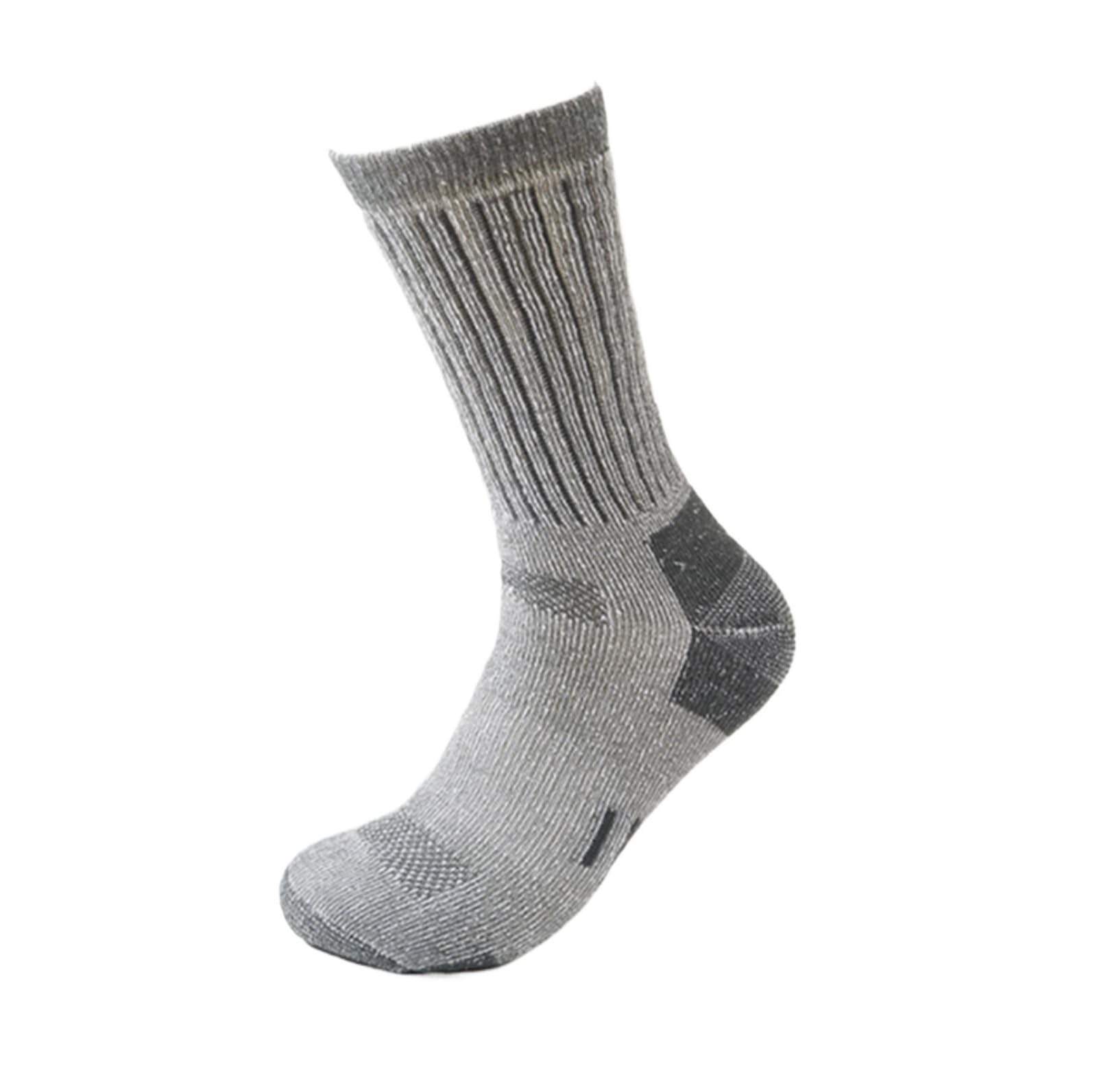 Calcetines Termicos 2 Pares De Calcetines De Senderismo For Hombres Y Mujeres Calcetines Cálidos For Botas De Invierno A Media Pantorrilla Calcetines Mujer Hombre(G)