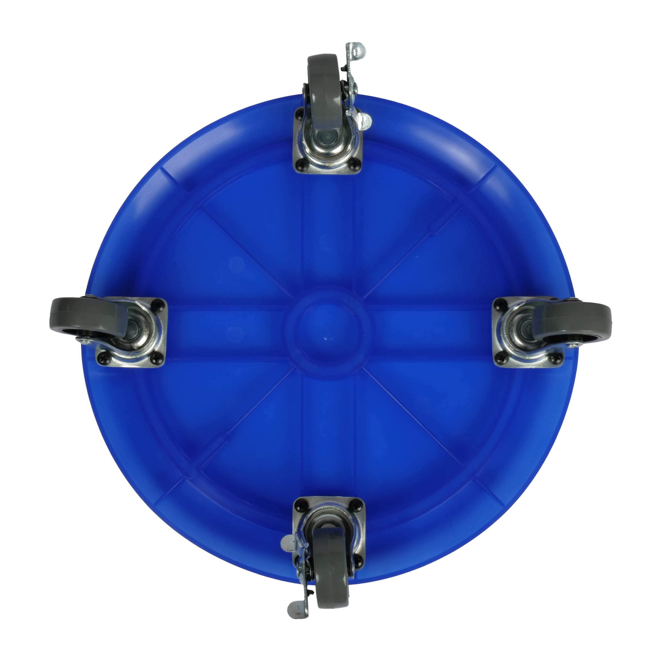 Wiadro 5 galonów z okrągłym wózkiem kubełkowym 33 cm z kółkami blokującymi kółka