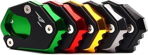 Miniatura 2 de Almohadilla de motocicleta con soporte lateral de extensión para Kawasaki Z650 Z900 Z900RS 2017 2023 Z800 Z1000 Z1000SX 2011 2019 (color  titanio)