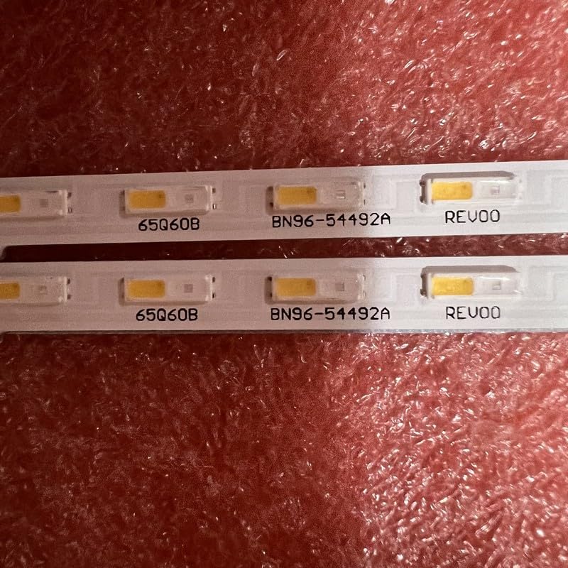 Tira de LED compatible con Fit For Samsung BN96-54492A QA65Q60BAU QA65Q60BAR QA65Q60BAK QN65Q60BAF QN65Q60BAG QN65Q60BAGXZD QN65Q60BAP QN65Q65BAK(Kit 2pcs For 1 TV)