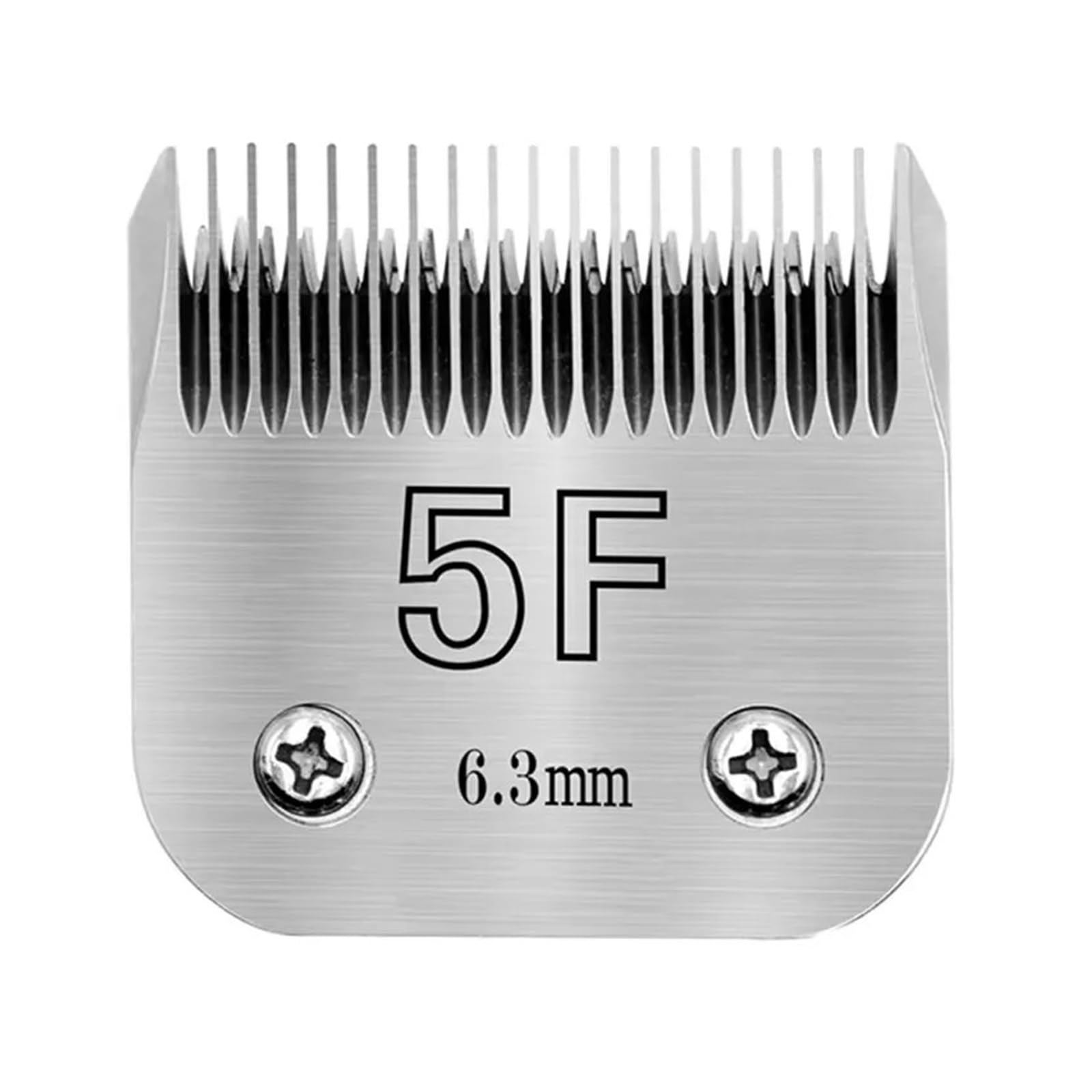 Lame acier 5F 6.3mm tondeuse chien compatible Andis Oster A5 Wahl