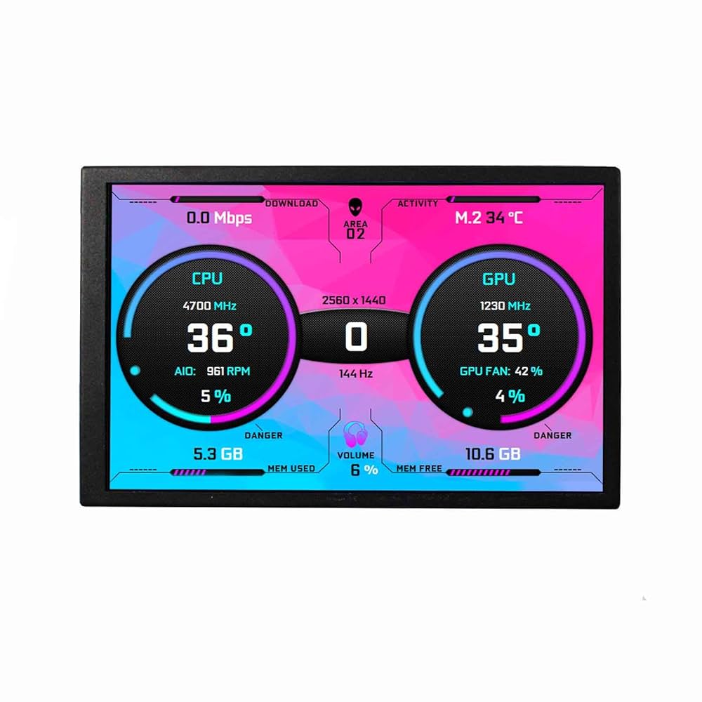 モニターの欠片 KURO-MONI/8.8 | 8.8インチ ワイド型 サブ液晶ディスプレイ(PC