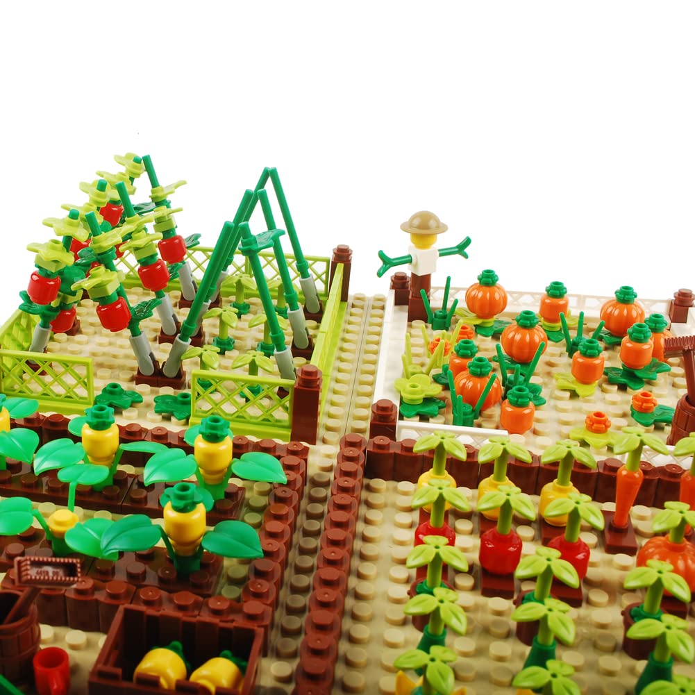 Snapklik.com : Farm Field Set Building Blocks Plant Animal Crops ...