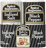 Spice Supreme Salt & Pepper Double Pack