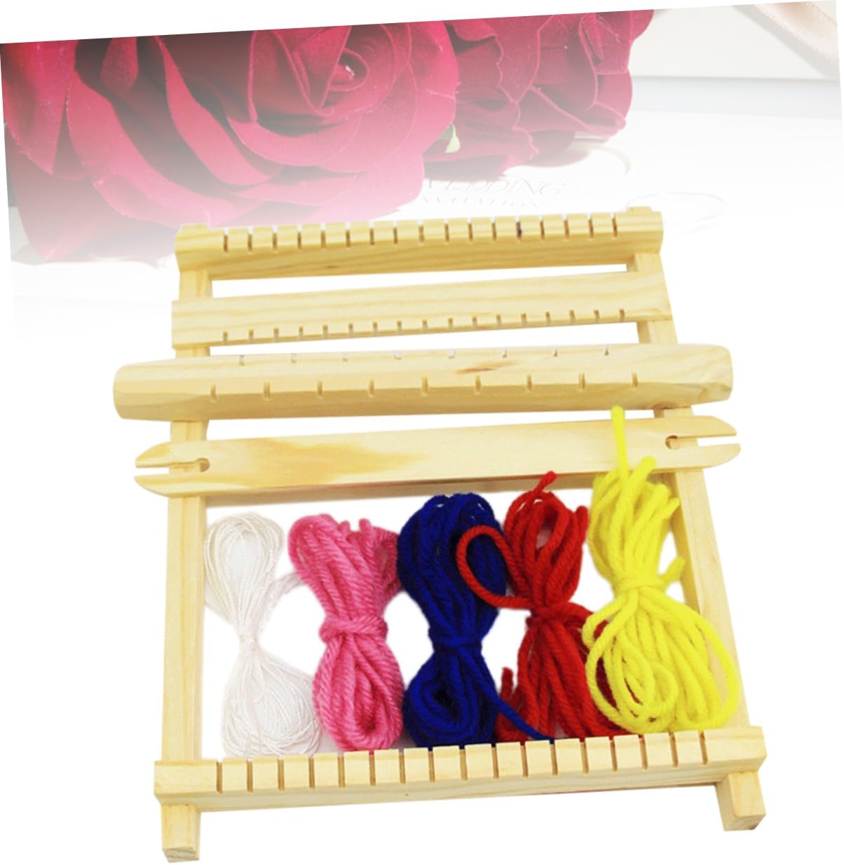 SEWOART DIY Wooden Loom for Boys and Stuff for Boy Girl Promotes Creativity Hand-Knitting Tool Ages