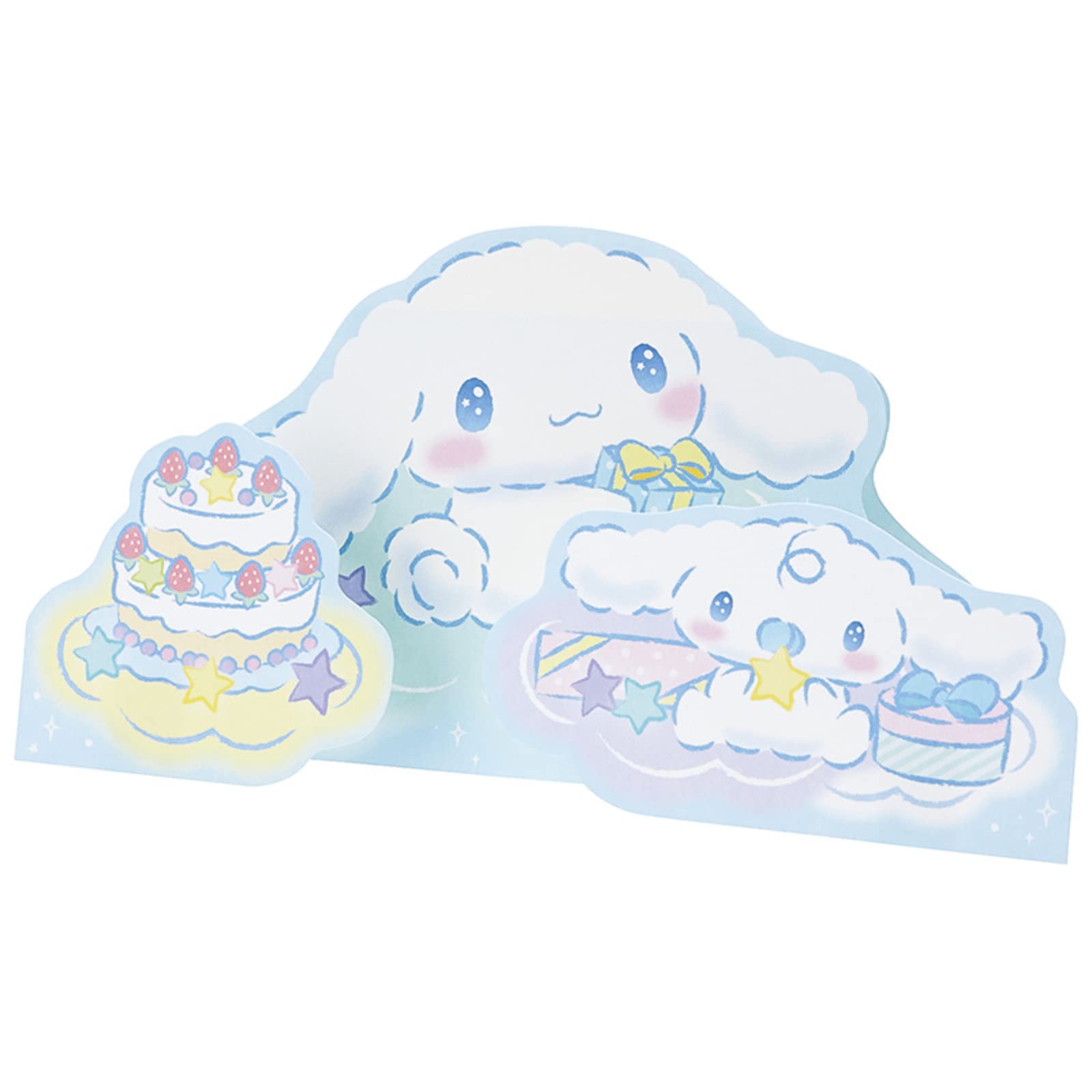 Amazon.co.jp: サンリオ メッセージカード シナモロール 夜空の雲