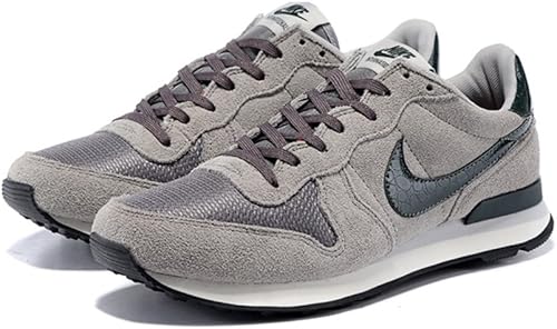 Amazon ナイキ スニーカー インターナショナリスト レトロ クラシック ランニングシューズ グレー ダークグリーン ２８ｃｍ 並行輸入品 ランニング