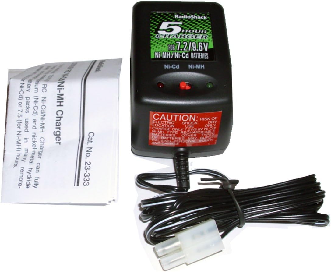 Radioshack R/C Car Battery Pack Charger 7.2 9.6 RC 23-333