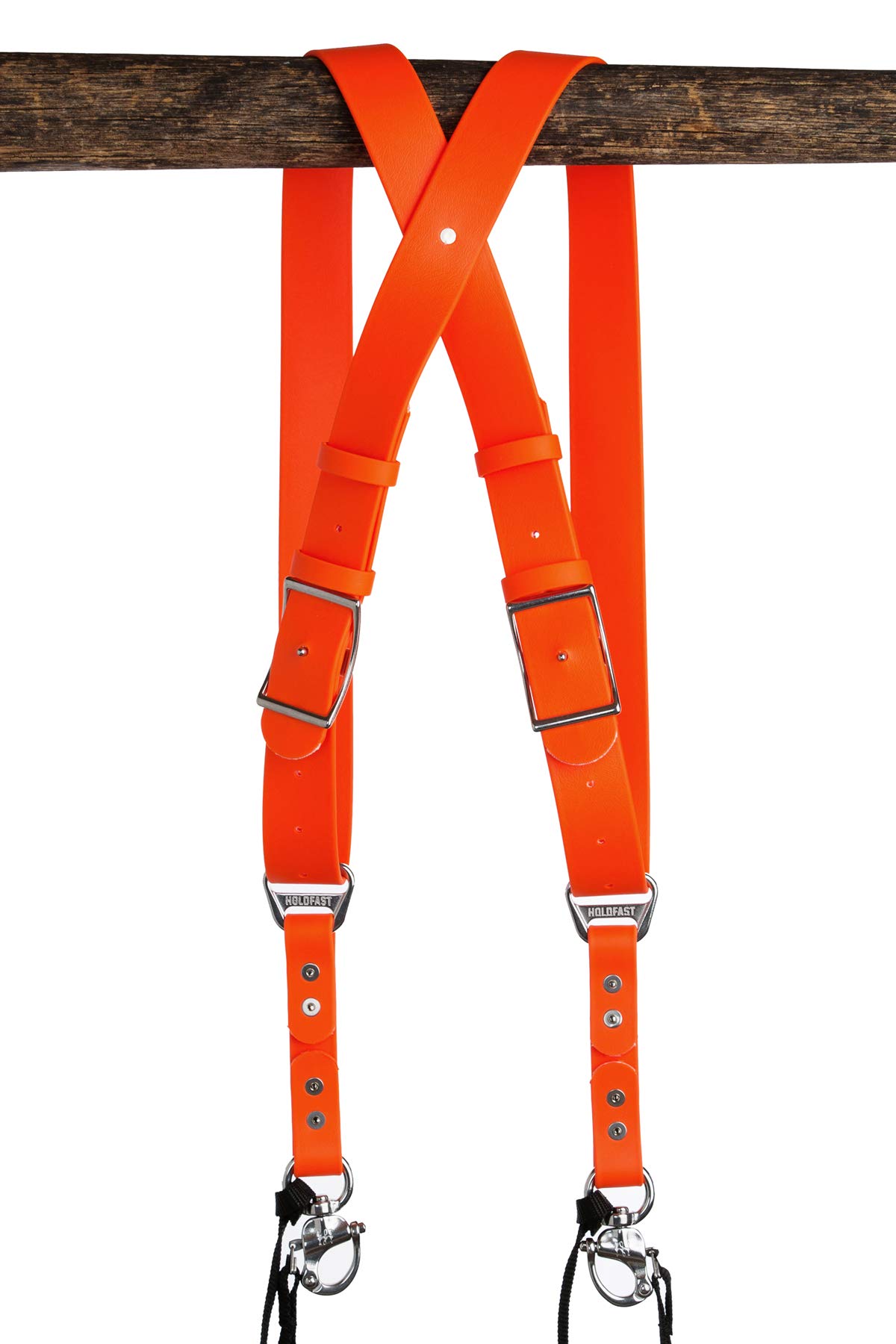 HoldFast Gear Money Maker Vegan 2 Camera Harness (Orange, Small)